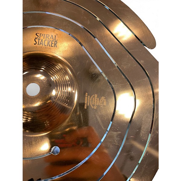 Used Zildjian 12in spiral stacker Cymbal