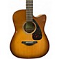 Used Yamaha FGX800C Sand Burst Acoustic Electric Guitar