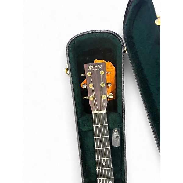 Used Martin Custom D18 Natural Acoustic Guitar