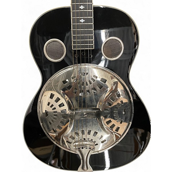 Used Rogue RESONATOR BLACK Acoustic Guitar