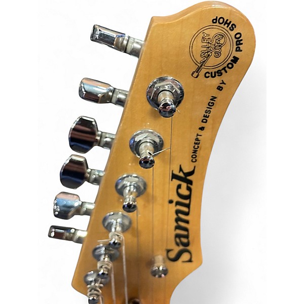 Used Samick VALLEY ARTS CUSTOM SHOP PRO Natural Solid Body Electric Guitar