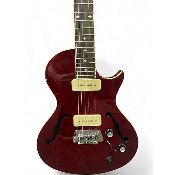 Used Epiphone Blueshawk Deluxe Red Hollow Body Electric Guitar