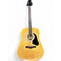 Used Silvertone Pro Series Natural Acoustic Guitar thumbnail