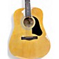 Used Silvertone Pro Series Natural Acoustic Guitar
