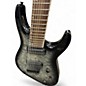 Used Jackson SLATX8Q MS Transparent Black Burst Solid Body Electric Guitar