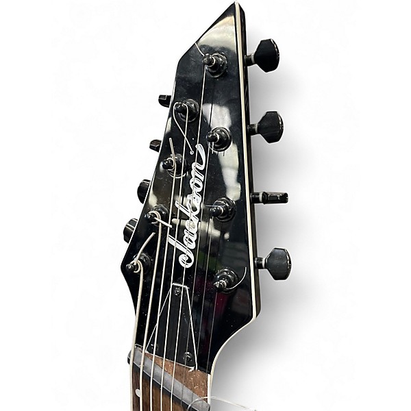 Used Jackson SLATX8Q MS Transparent Black Burst Solid Body Electric Guitar