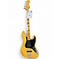 Used Squier Classic Vibe 70s Jazz Bass Natural Electric Bass Guitar thumbnail