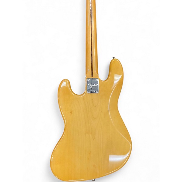 Used Squier Classic Vibe 70s Jazz Bass Natural Electric Bass Guitar