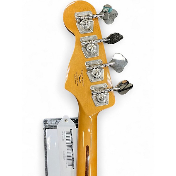 Used Squier Classic Vibe 70s Jazz Bass Natural Electric Bass Guitar