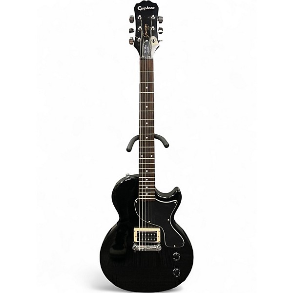 Used Epiphone Les Paul Junior Black Solid Body Electric Guitar