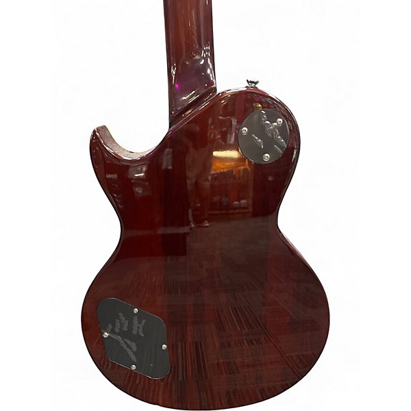 Used Harley Benton SC-550 II Flamed Top Solid Body Electric Guitar