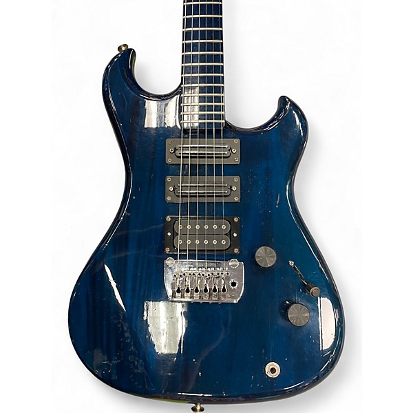 Vintage 1983 Westone Spectrum MX Blue Solid Body Electric Guitar