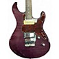 Used Yamaha PAC611 Trans Purple Solid Body Electric Guitar