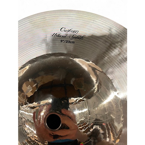 Used Zildjian 9in K Custom Hybrid Splash Cymbal