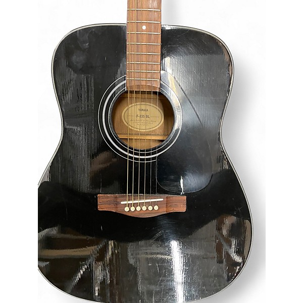 Used Yamaha F335 Black Acoustic Guitar