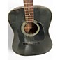 Used Fender GEMINI III Black Acoustic Guitar