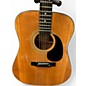 Used Hondo Ii H155A Natural Acoustic Guitar
