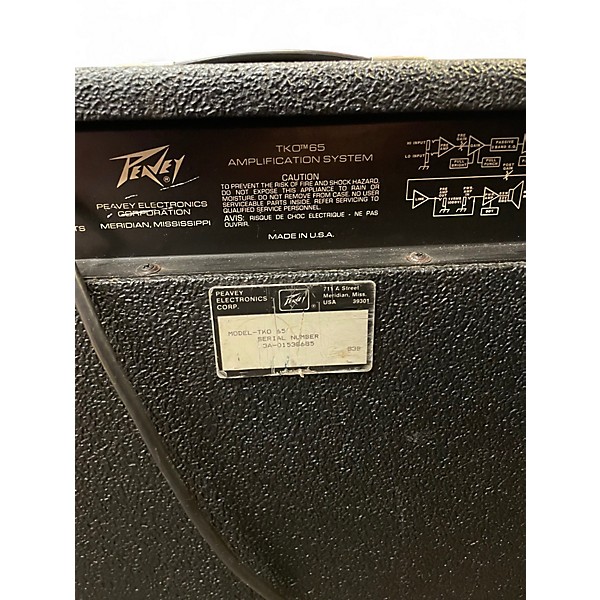 Used Peavey TKO 65 Bass Combo Amp