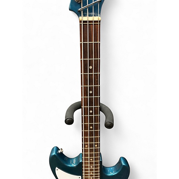 Used Teisco EB100 Blue Electric Bass Guitar