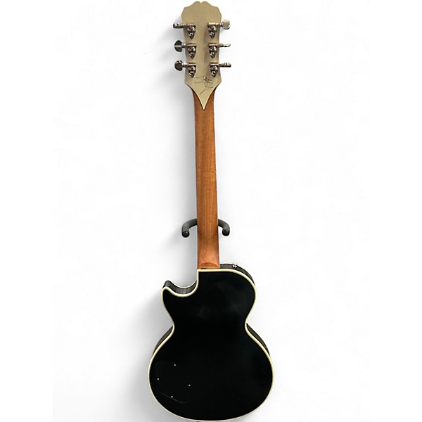 Used Epiphone Jared James Nichols "Old Glory" Les Paul Custom BLACK Solid Body Electric Guitar