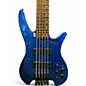 Used Iyv Ibhl5-400 Blue Electric Bass Guitar