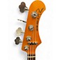 Used Rkm Custom Bass IV Road Worn White Electric Bass Guitar