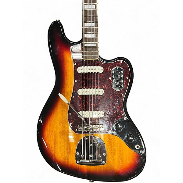 Used Squier Classic Vibe Bass VI 3 Color Sunburst Solid Body Electric Guitar