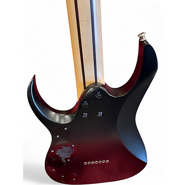 Used Ibanez prestige rgd7uc Black Solid Body Electric Guitar