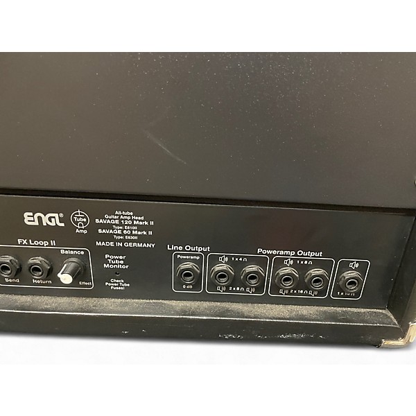 Used ENGL Savage 120W mk2 Tube Guitar Amp Head