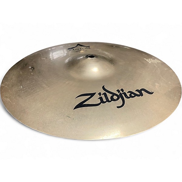 Used Zildjian 14in A Custom Hi Hat Pair Cymbal