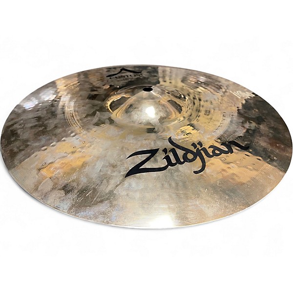 Used Zildjian 14in A Custom Hi Hat Pair Cymbal