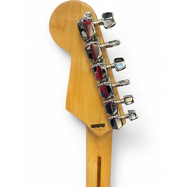 Used Squier Stratocaster Black Solid Body Electric Guitar