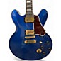 Used 2012 Gibson BB King Signature Lucille anniversary sapphire blue Hollow Body Electric Guitar