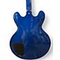 Used 2012 Gibson BB King Signature Lucille anniversary sapphire blue Hollow Body Electric Guitar