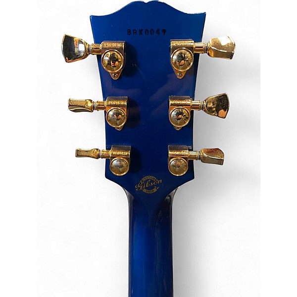 Used 2012 Gibson BB King Signature Lucille anniversary sapphire blue Hollow Body Electric Guitar