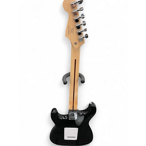 Used Squier Affinity Stratocaster Black and White Solid Body Electric Guitar