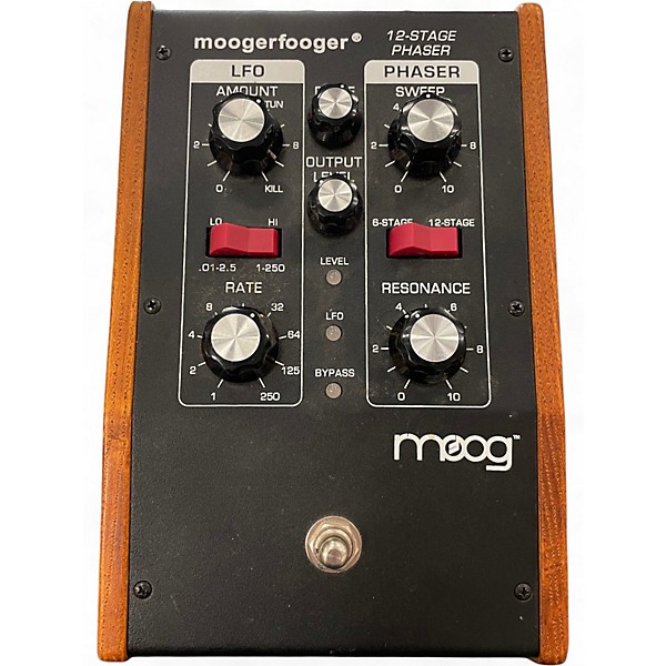 Used Moog MF103 Moogerfooger 12-Stage Phaser Effect Pedal