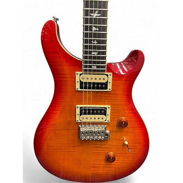Used PRS SE Custom 24 Vintage Sunburst Solid Body Electric Guitar