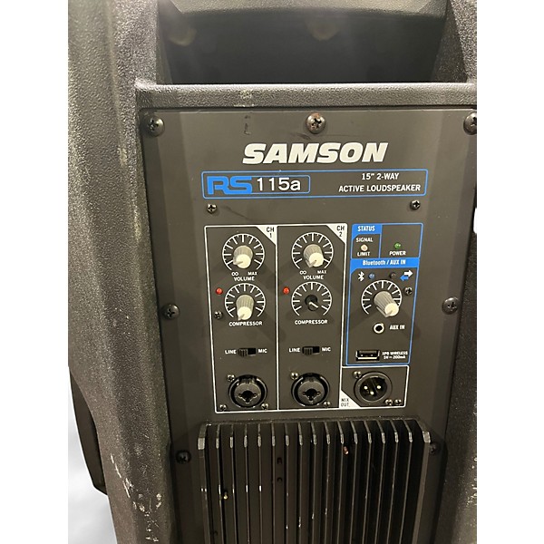 Used Samson RS 115A Powered Speaker