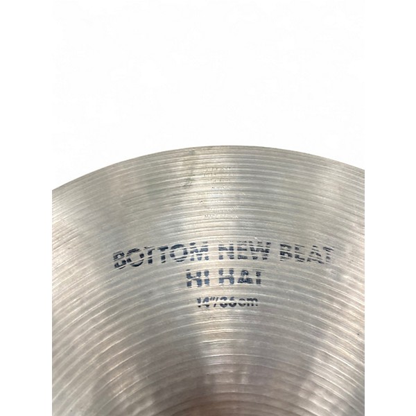 Used Zildjian 14in New Beat Hi Hat Pair Cymbal