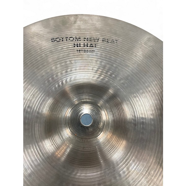 Used Zildjian 14in New Beat Hi Hat Pair Cymbal