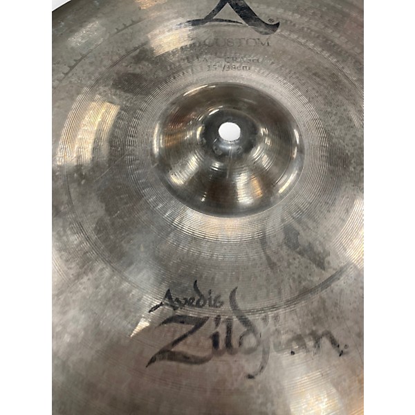Used Zildjian 15in A Custom Fast Crash Cymbal