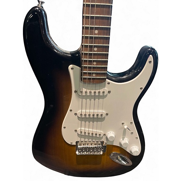 Used Squier Bullet Stratocaster 2 Color Sunburst Solid Body Electric Guitar