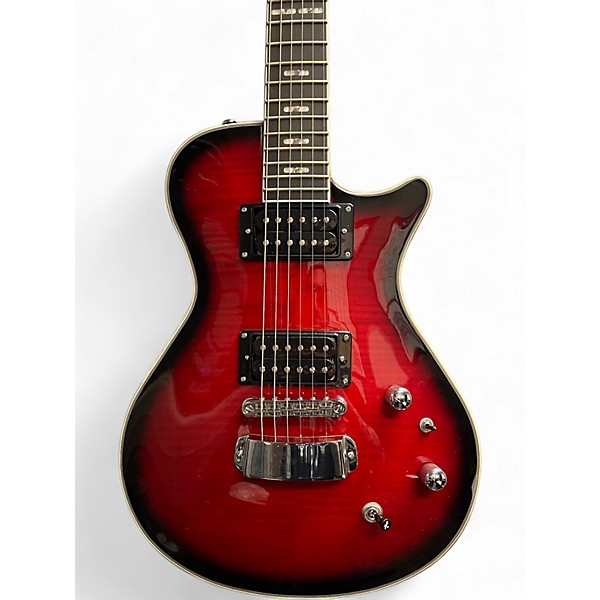 Used Hagstrom Ultra Swede Red Solid Body Electric Guitar