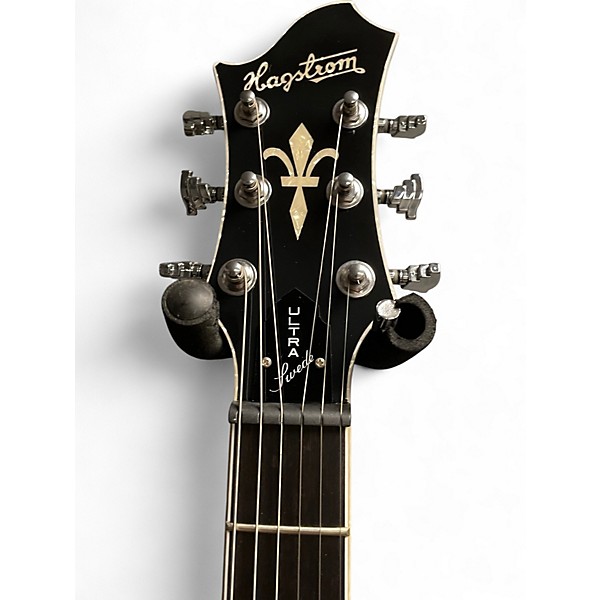 Used Hagstrom Ultra Swede Red Solid Body Electric Guitar