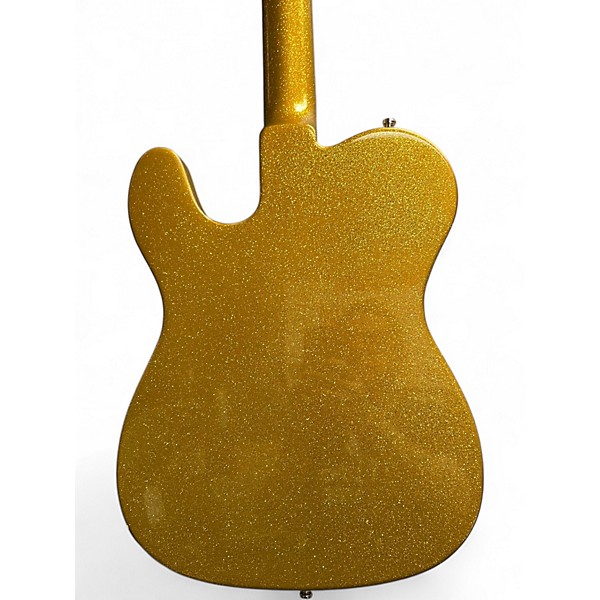 Used Hallmark DEKE DICKERSON MODEL TWO GOLD SPARKLE Solid Body Electric Guitar