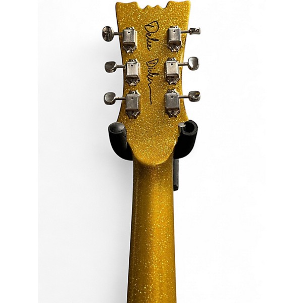Used Hallmark DEKE DICKERSON MODEL TWO GOLD SPARKLE Solid Body Electric Guitar