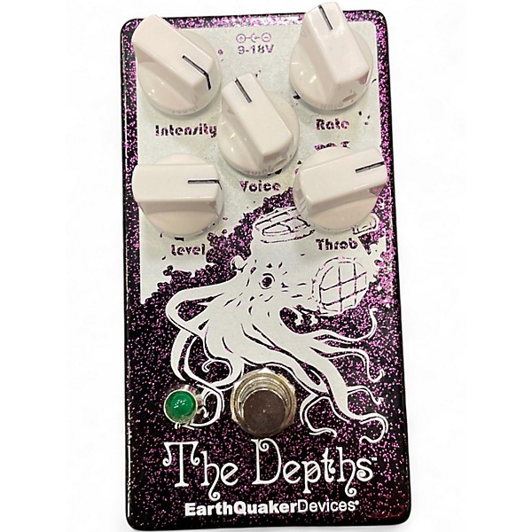 Used EarthQuaker Devices The Depths Optical Vibe Machine Effect Pedal