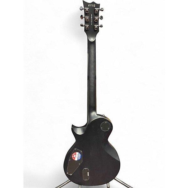 Used ESP LTD EC401 Trans Black Solid Body Electric Guitar