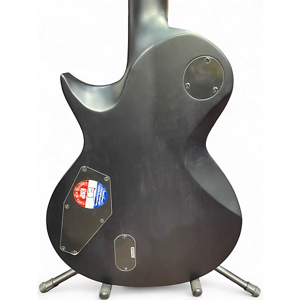 Used ESP LTD EC401 Trans Black Solid Body Electric Guitar